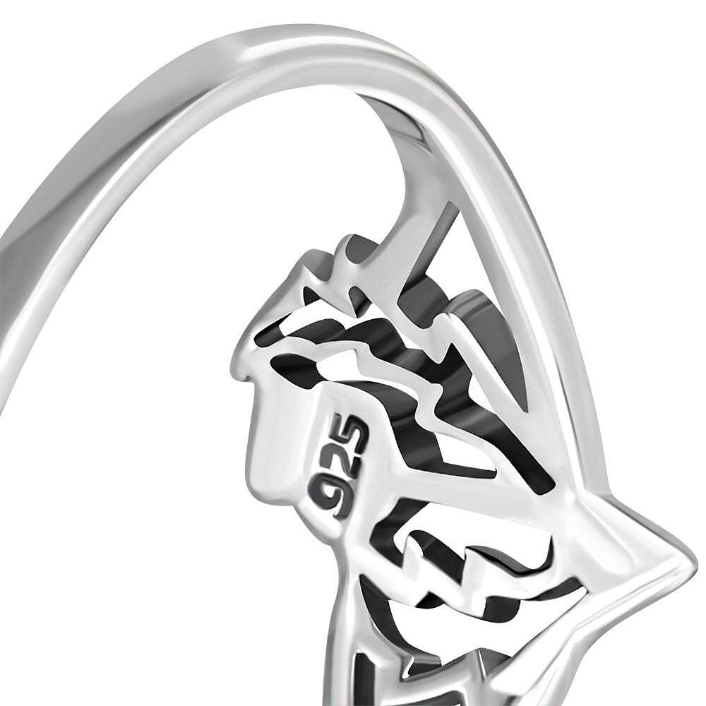 Scottish Thistle Ring - Wee Contemporary Cut