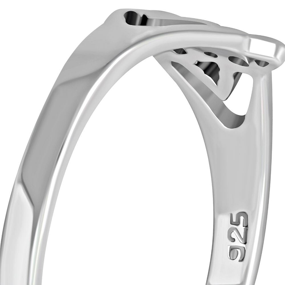 Celtic Knot Ring - Horizontal Kells knot