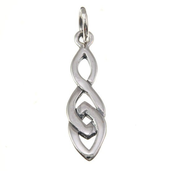 Celtic Knot Pendant- Triple Knot Drop