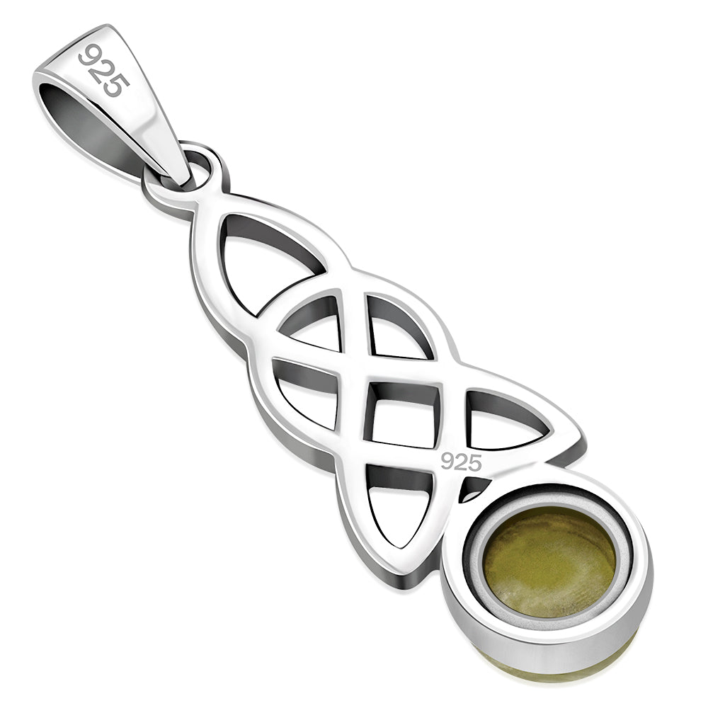 Scottish Marble Pendant - Interlocked Trinity
