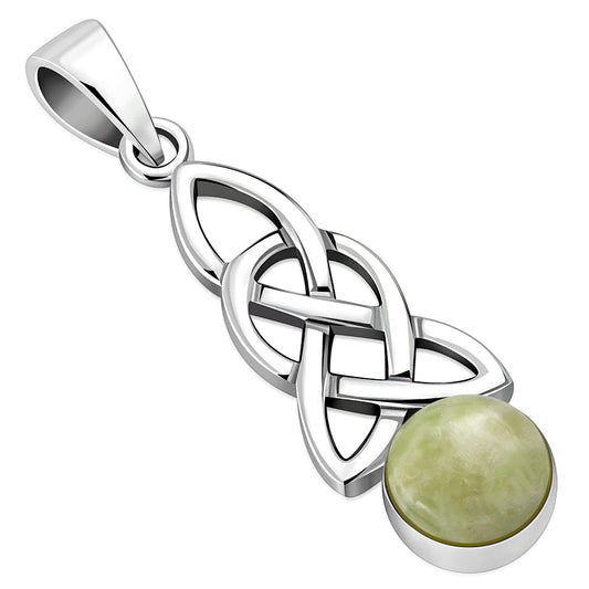 Scottish Marble Pendant - Interlocked Trinity