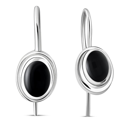 Luna Drops filled with Black Onyx