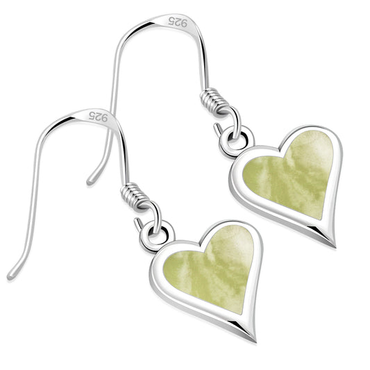 Scottish Marble Earrings - Love Hearts