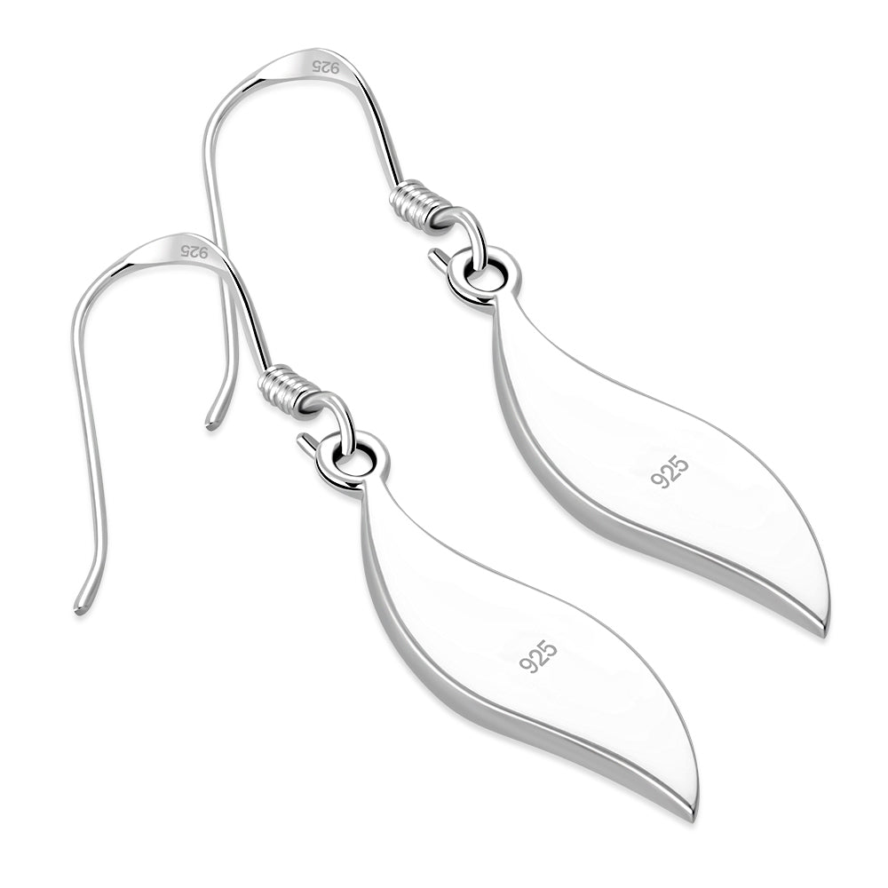 Scottish Marble Earrings - Brushstroke