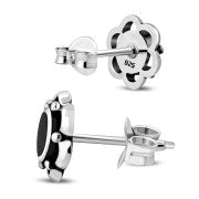 Comtemporary stone stud