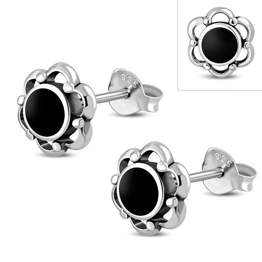 Comtemporary stone stud