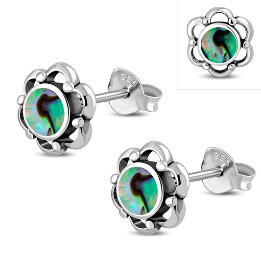 Comtemporary stone stud