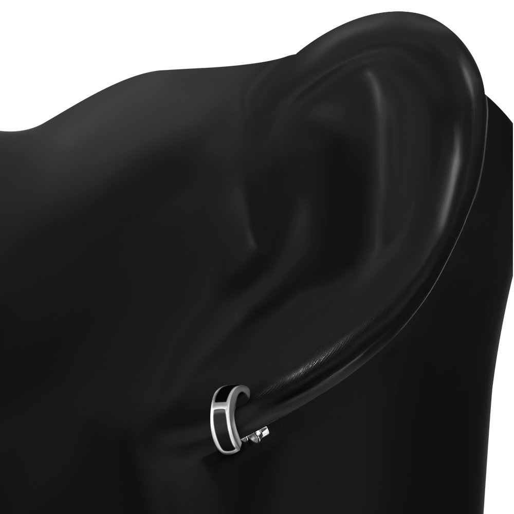 Stone Stud- Lunar Panels with Black Onyx