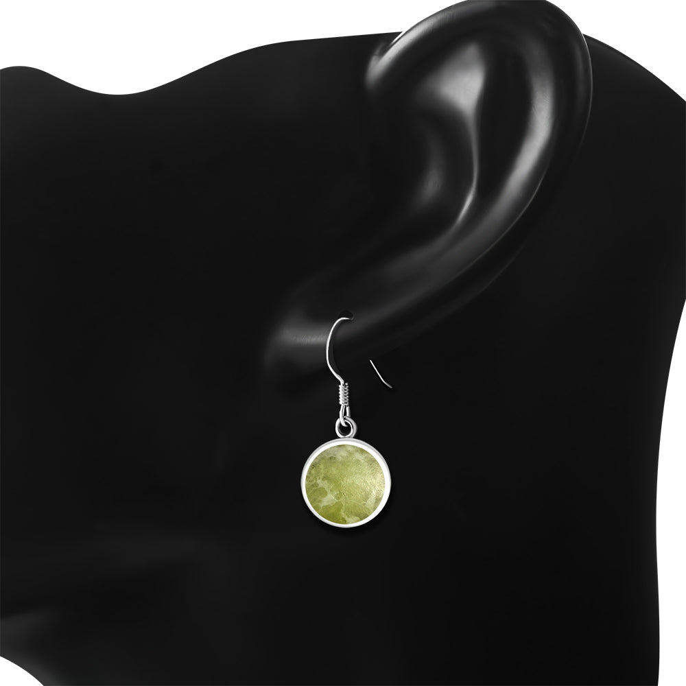 Scottish Marble Earrings - Round Perfection