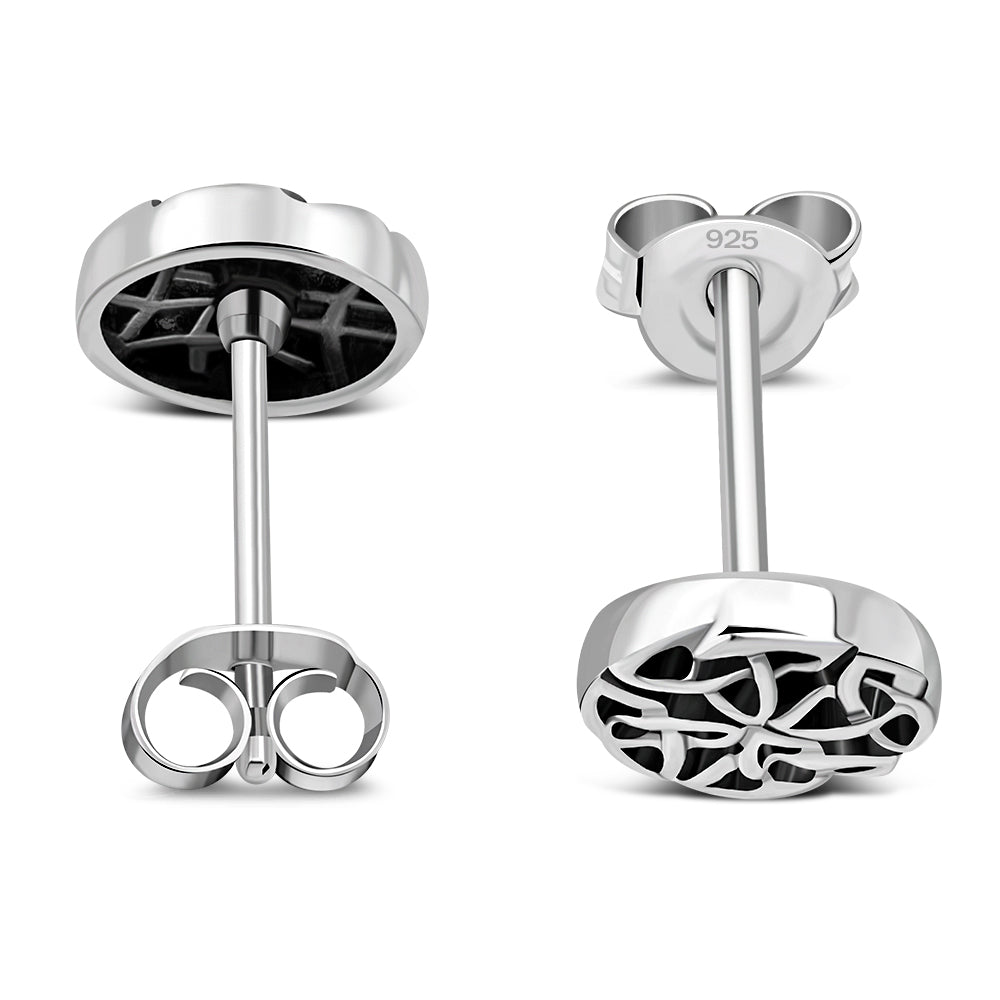 Celtic Knot Studs- Celtic Shield of Four Directions