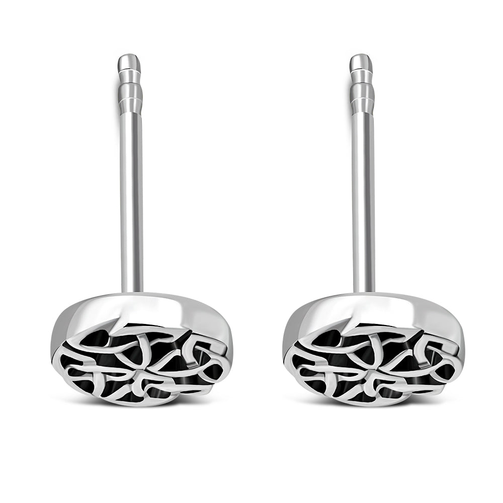 Celtic Knot Studs- Celtic Shield of Four Directions