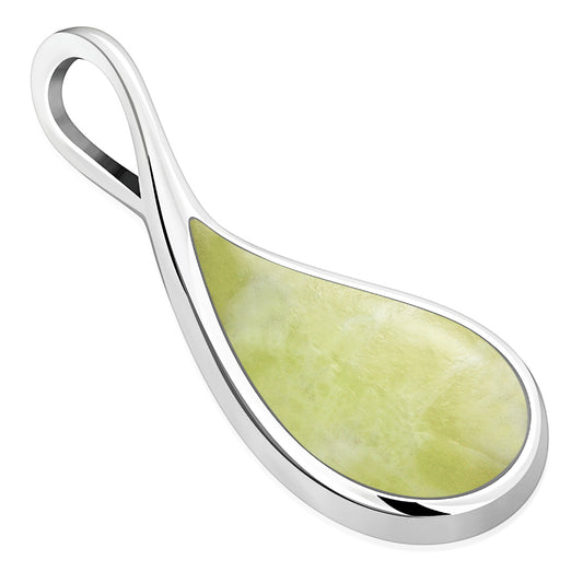 Scottish Marble Pendant - Contemporary Raindrop