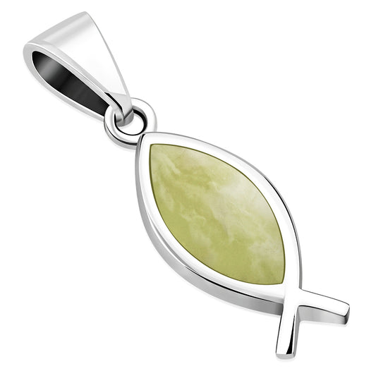 Scottish Marble Pendant - Ichthys