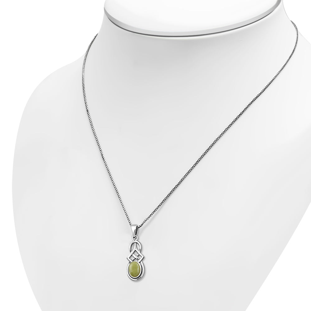 Eternal Knot Pendant – Scottish Marble