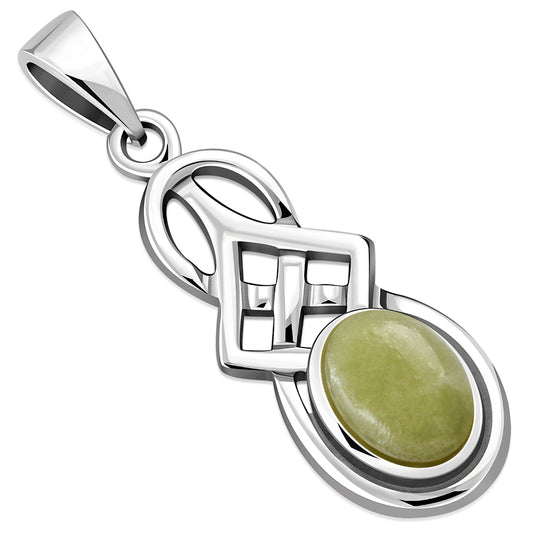 Eternal Knot Pendant – Scottish Marble