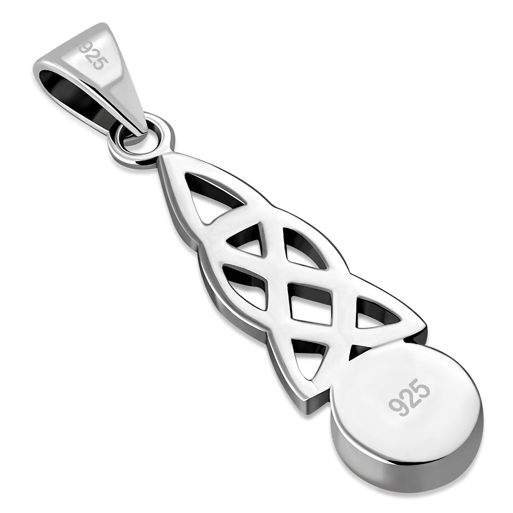 Abalone Pendant - Extended Trinity Knot