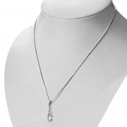 Mother of Pearl Pendant - Elongated Trinity Drop