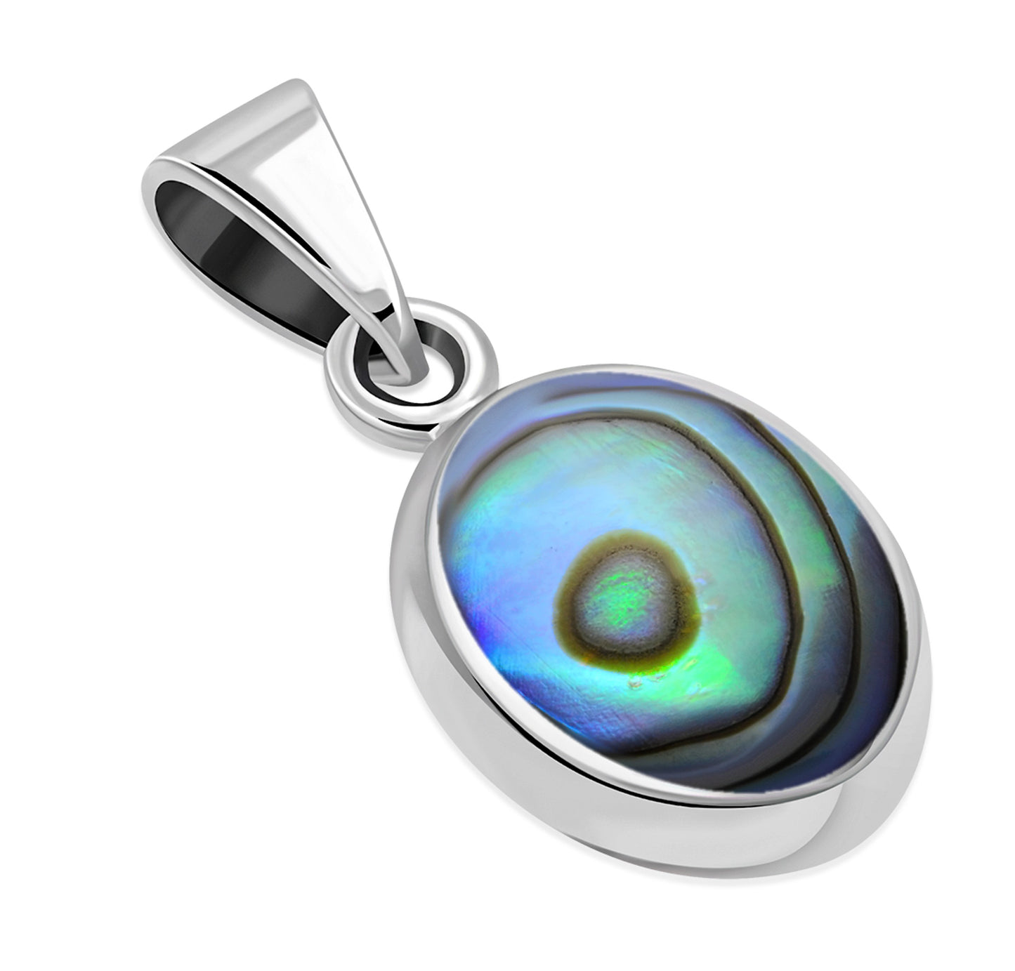 Contemporary Pendant - Classy Oval (Abalone)