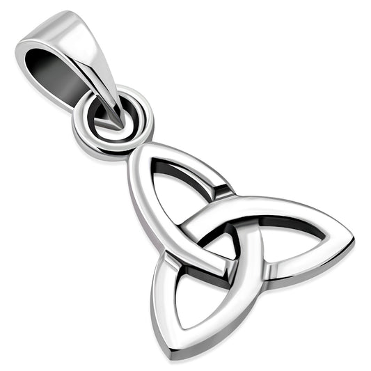 Triquetra Pendant - Rounded Trinity (medium)
