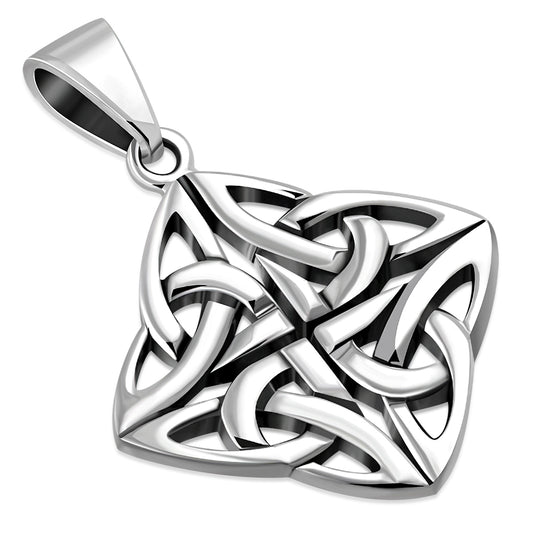 Celtic Knot Pendant - Open Four Seasons Knot