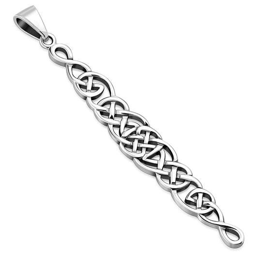 Celtic Knot Pendant- Undulating Loop