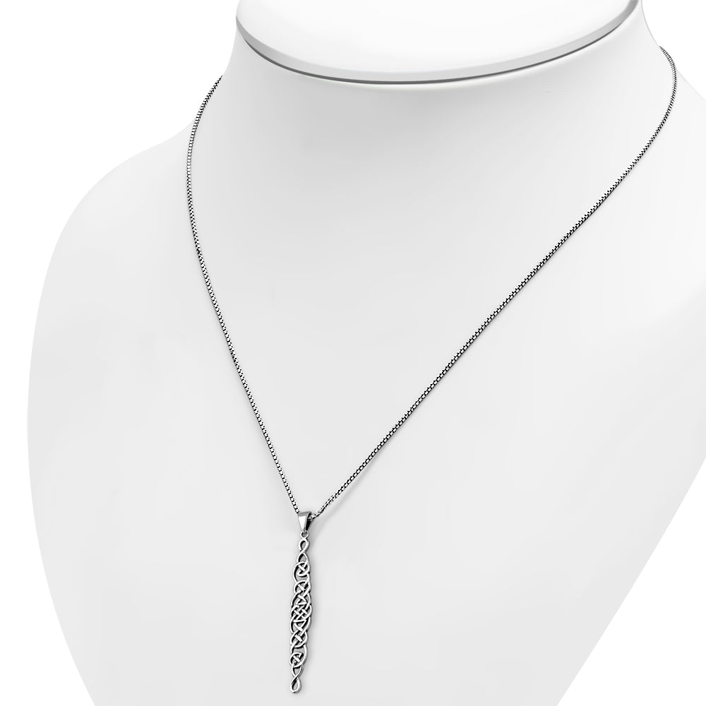 Celtic Knot Pendant- Undulating Loop