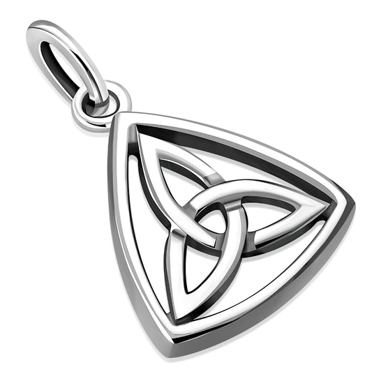 Triquetra Pendant - Framed Trinity