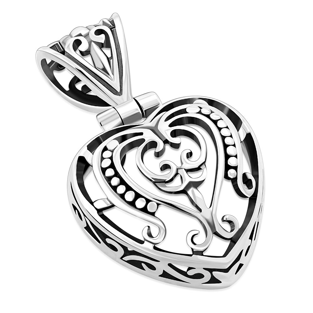 Luckenbooth Pendant - Heart Charm