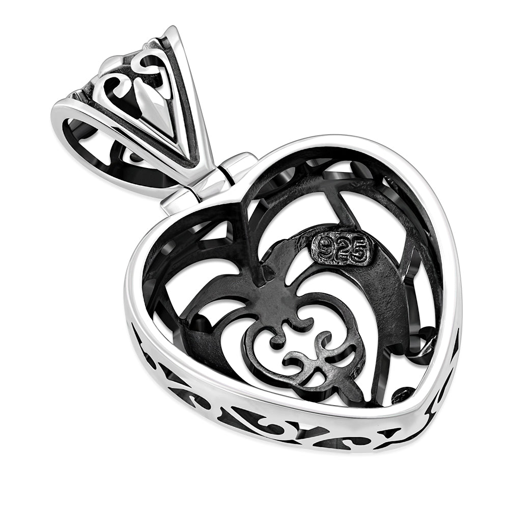 Luckenbooth Pendant - Heart Charm