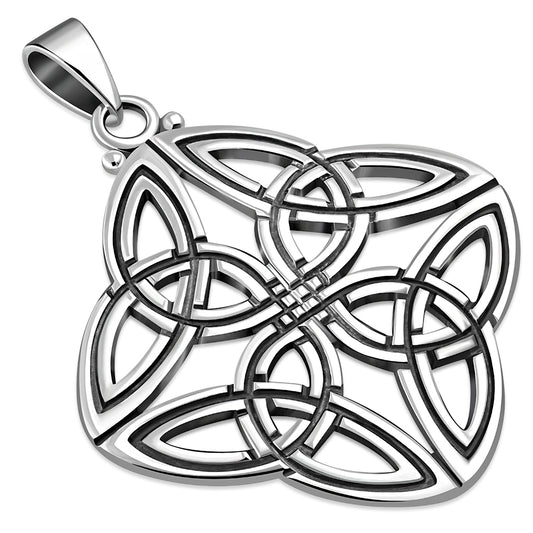 Celtic Knot Pendant- Four Season Statement Peace