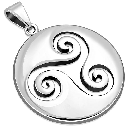 Triskele Pendant - Triskele Shaped Cast