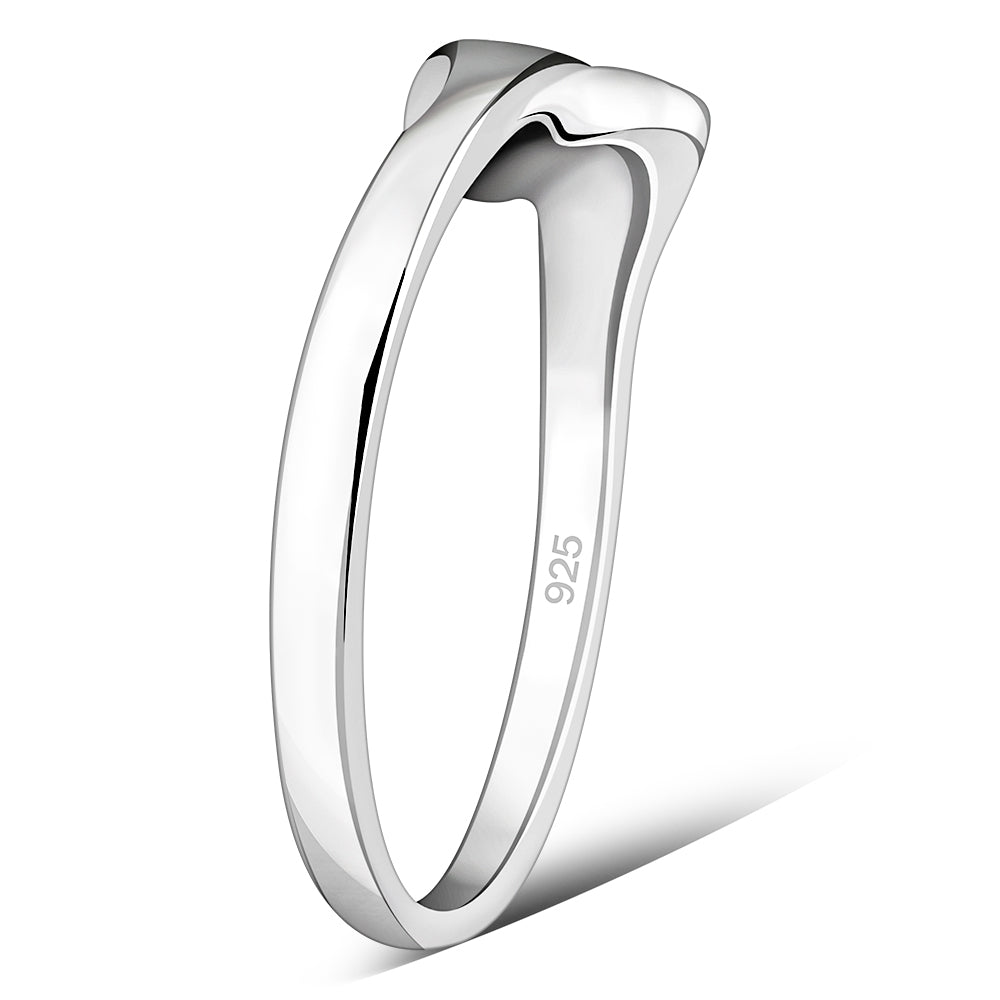 Scottish Marble Ring - Crossing Teardrop