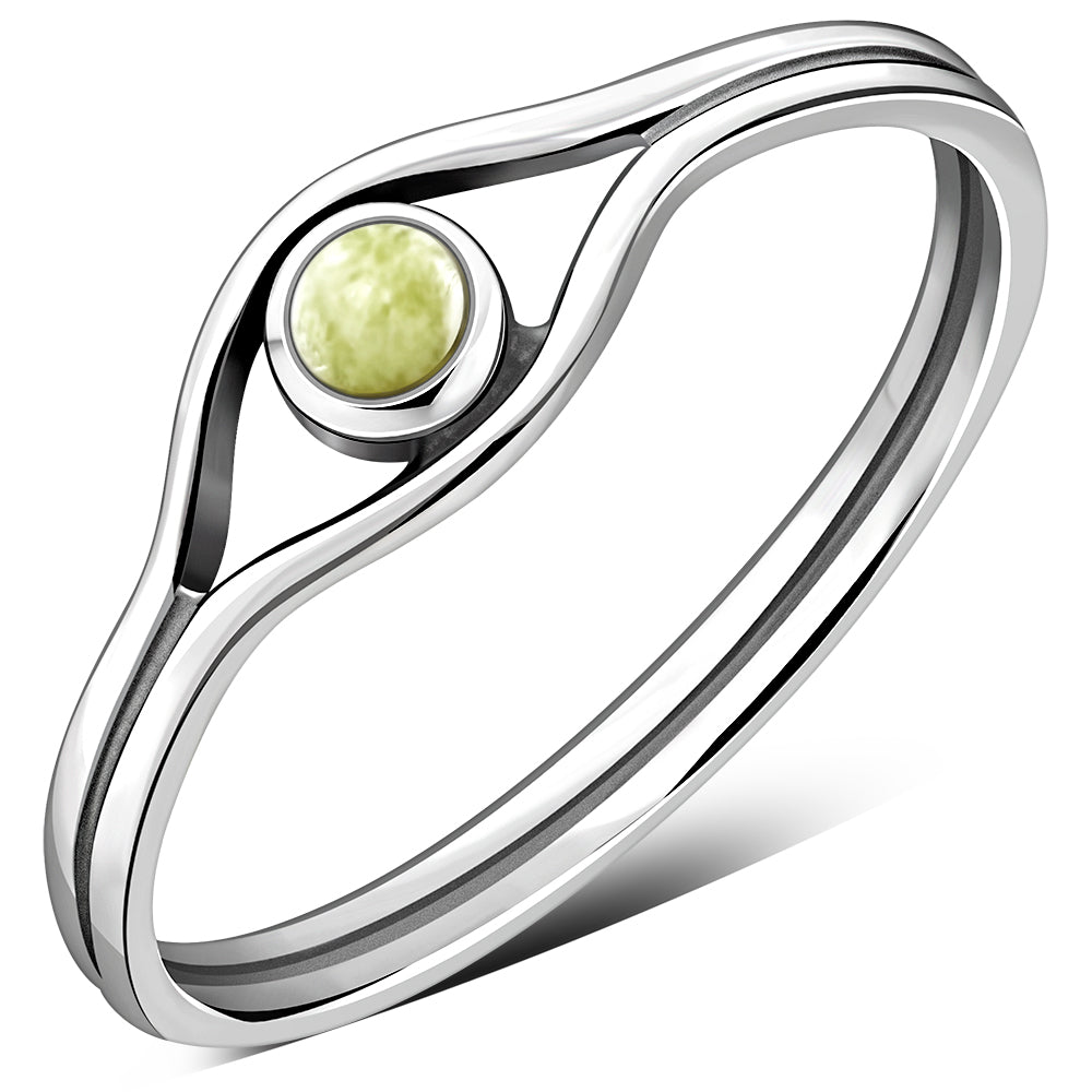 Scottish Marble Ring - The Open Eye