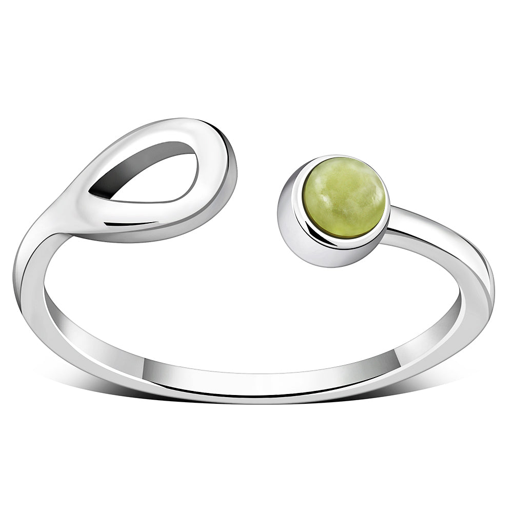 Scottish Marble Ring - Single Loop
