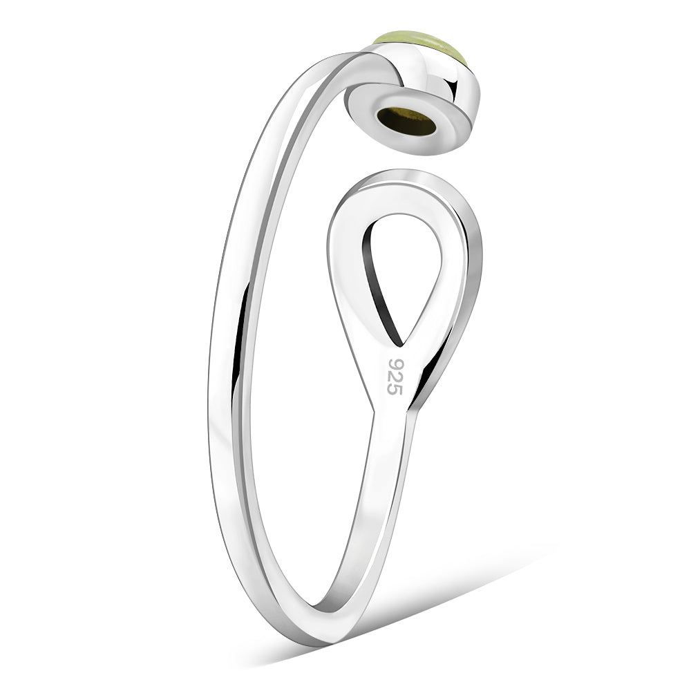 Scottish Marble Ring - Single Loop