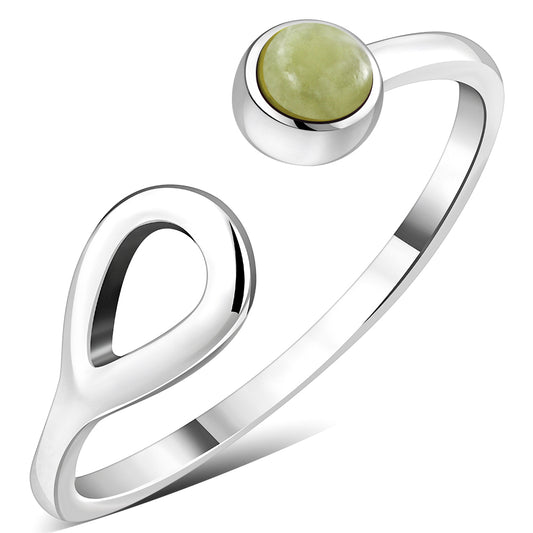 Scottish Marble Ring - Single Loop