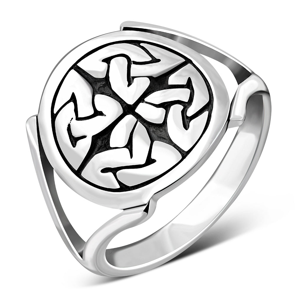 Triquetra Shield Ring