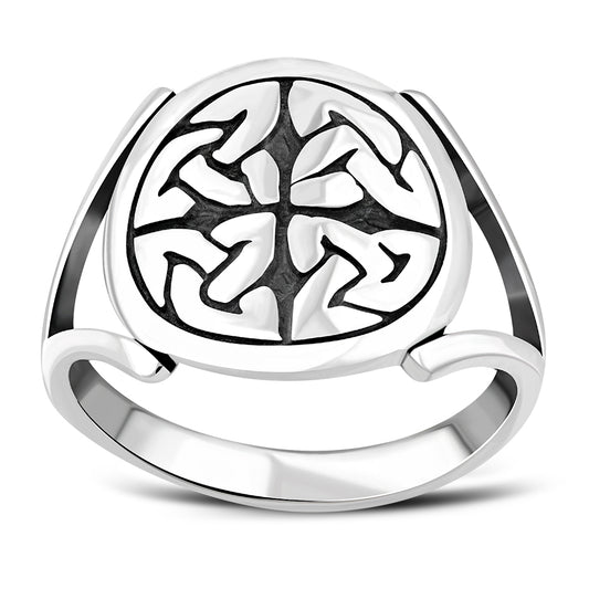 Triquetra Shield Ring