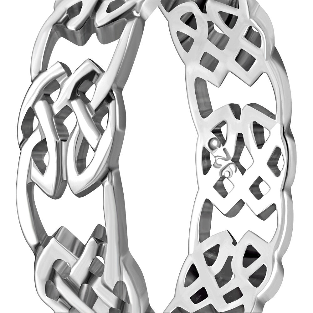 Celtic Knot Ring - Interlocked Sequence