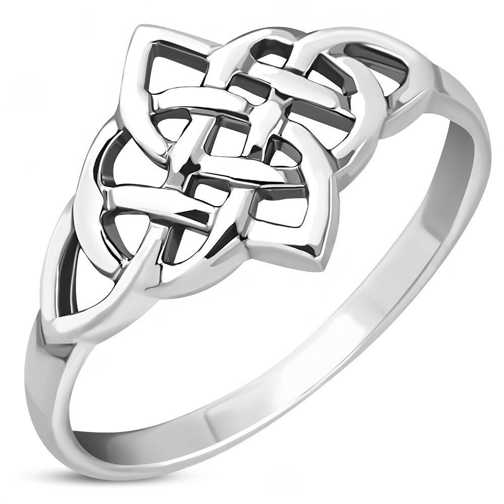 Celtic Knot Ring - Pointy Abundant Knot