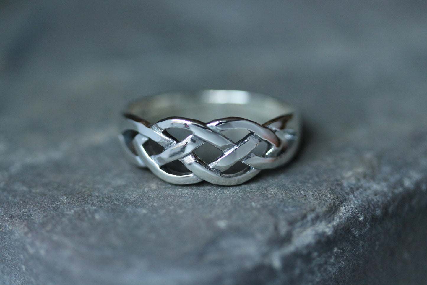 Celtic Knot Ring - Woven Knot