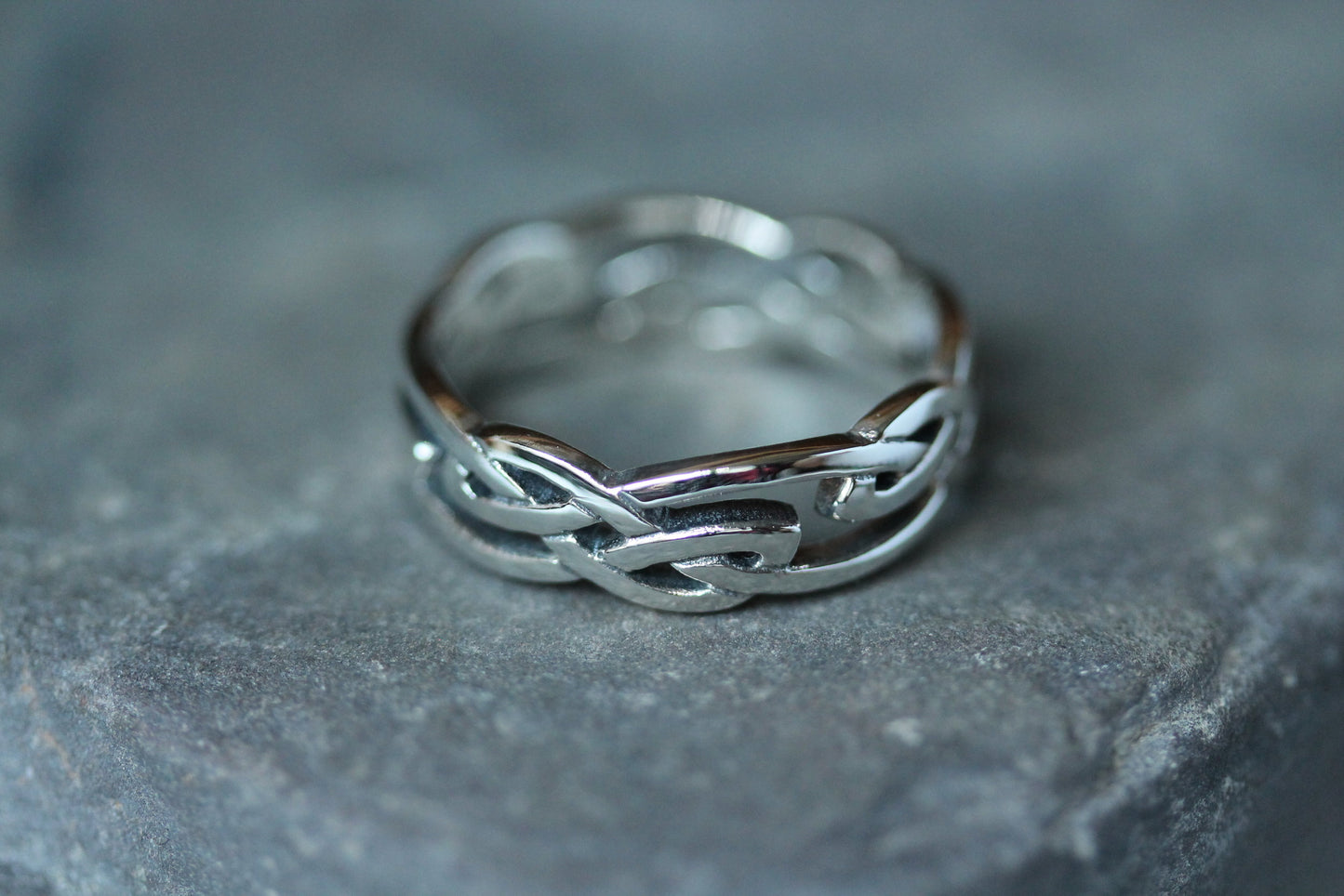 Celtic Knot Ring - Pictish Knot Flow