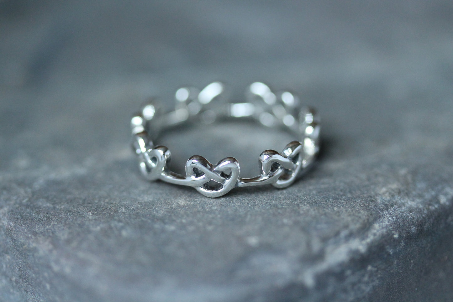 Celtic Knot Ring - Loose Pictish Rope