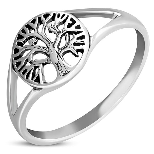Tree of Life Ring - Stamp with Open Arms