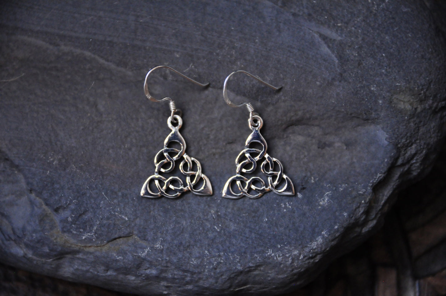 Triquetra Earrings - Pictish Triangle