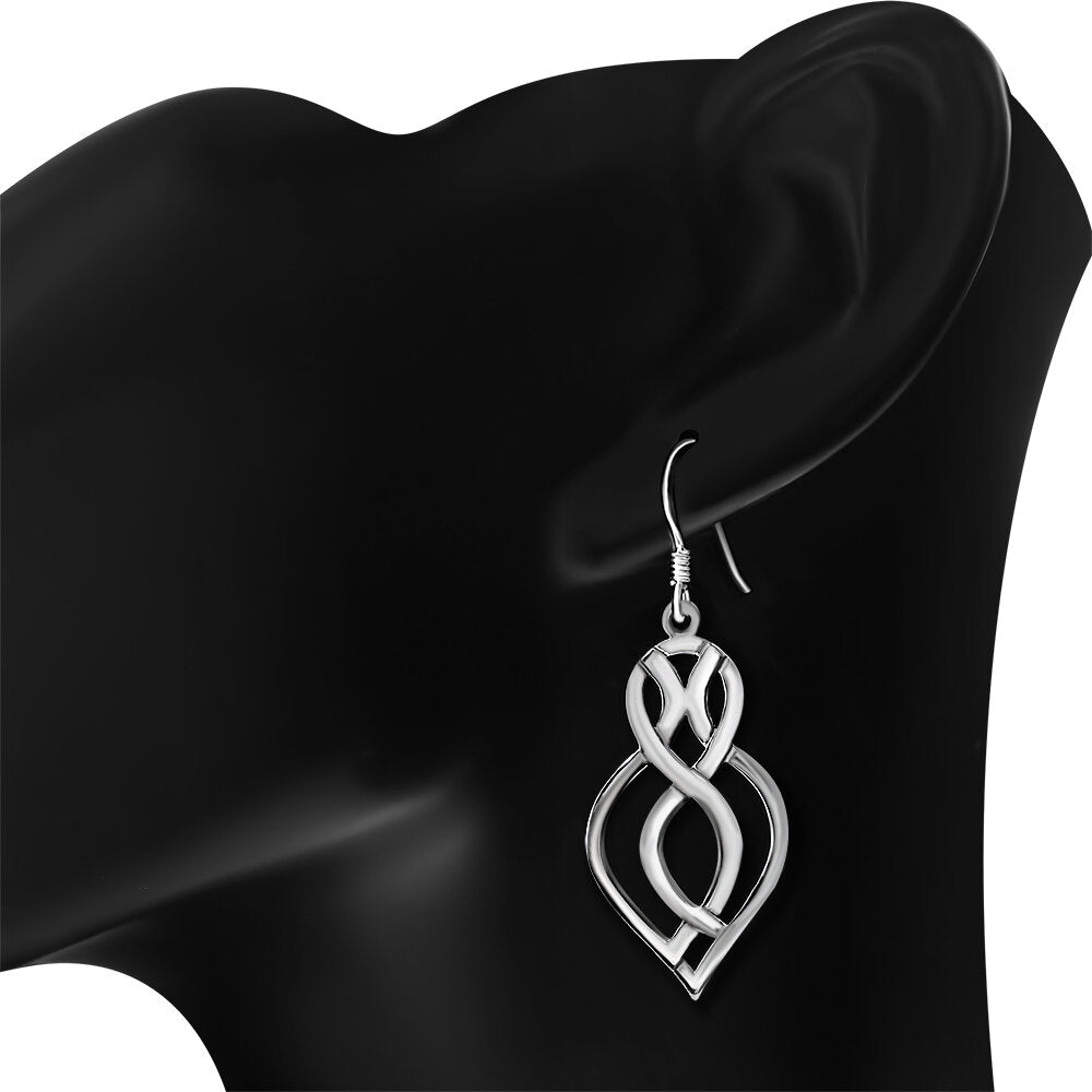 Celtic Knot Earrings - Sleek Mother Knot