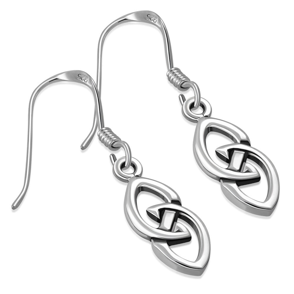 Celtic Knot Earrings - Eternity Knot