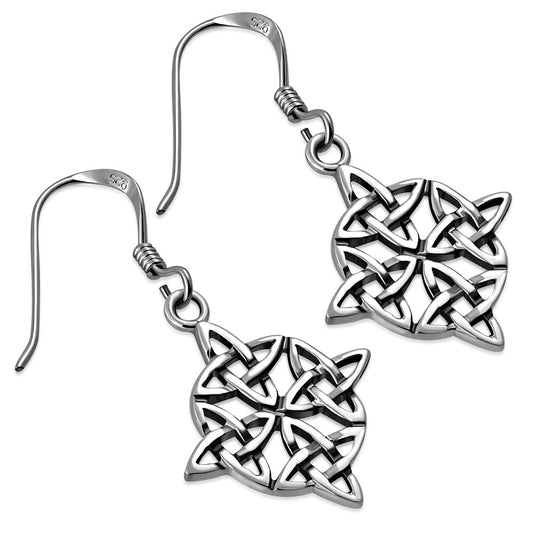 Celtic Knot Earrings - Four Directions