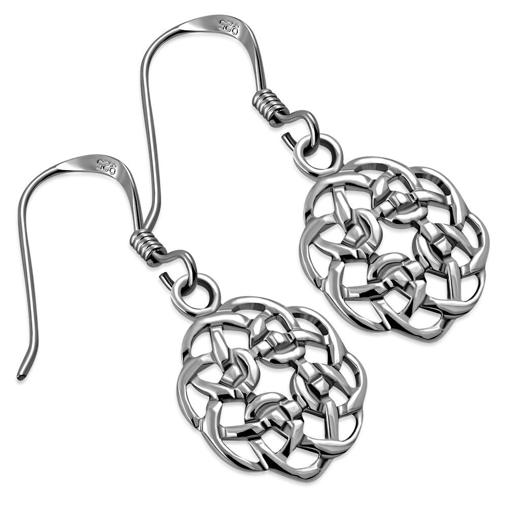 Celtic Knot Earrings - Four Elements in Infinite Flow
