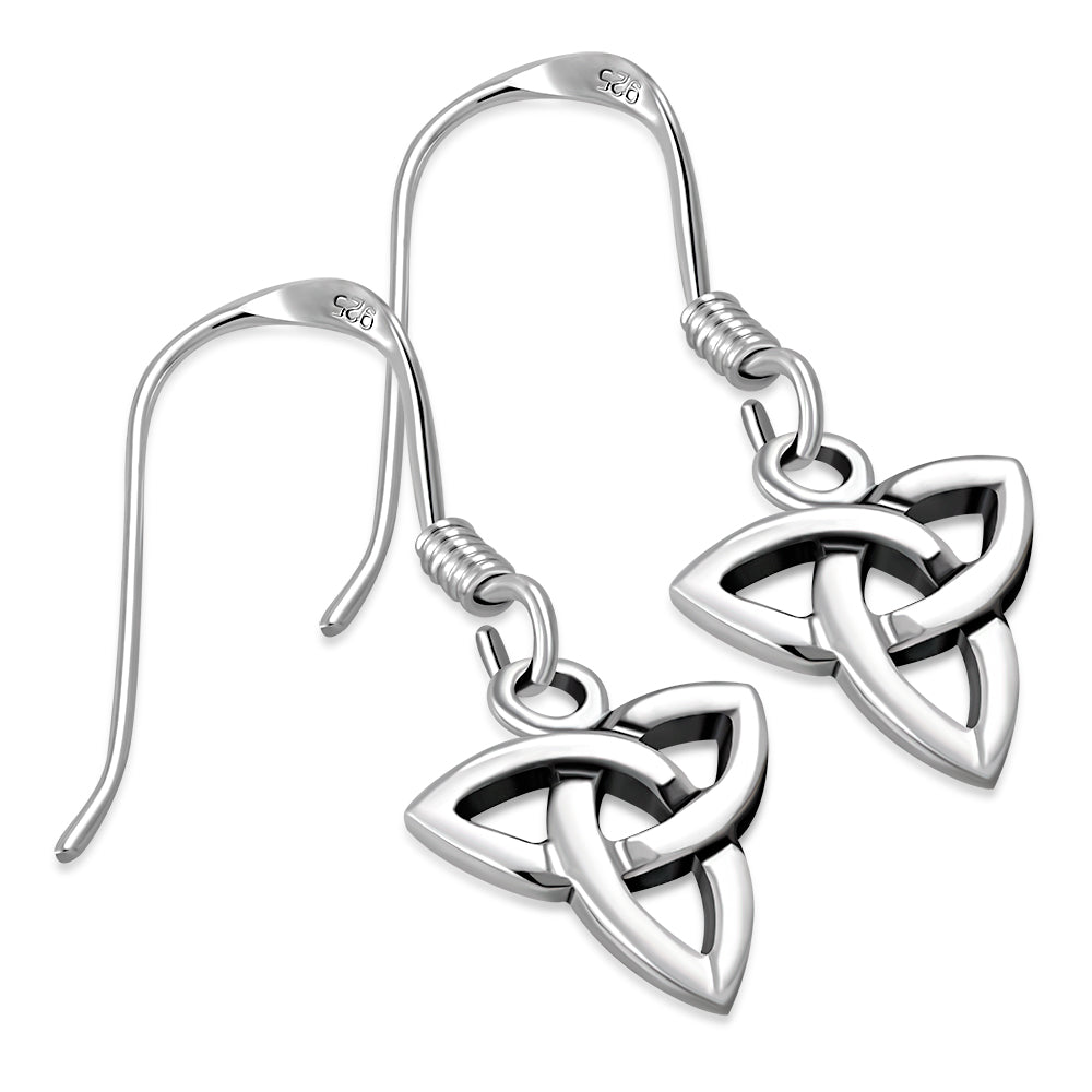 Triquetra Earrings - Downward Perfect Balance